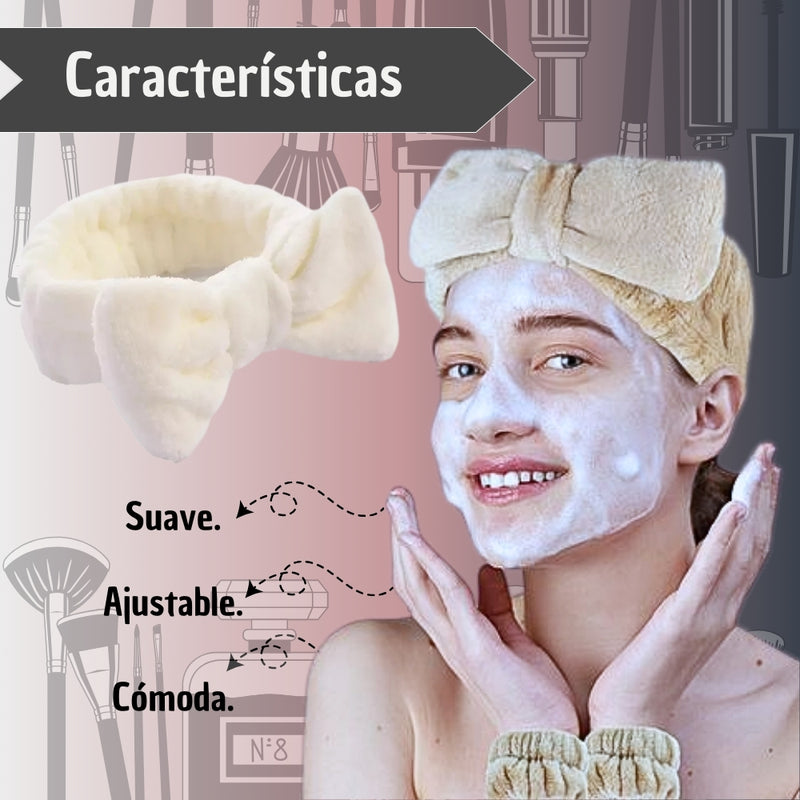 Kit Balaca Muñequeras Para Rutina De Maquillaje Y Skin Care