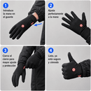 Guantes Térmicos Invierno Impermeables Pro Táctil Moto