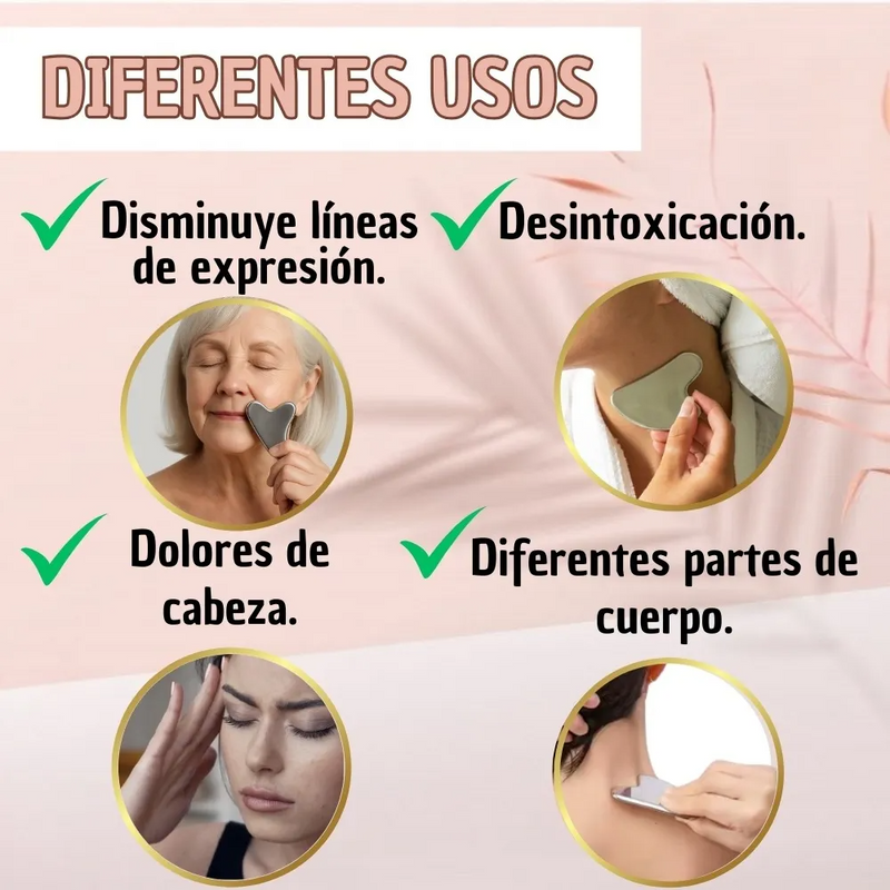 Guasha Facial Corporal Estetica Masajes Natural