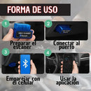 Escaner Carro Auto Vehicular Bluetooth Obd2 Borra Testigos