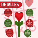 Globos en Forma de Flor Corazón Decorativa x4