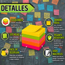 Notas Tipo Post-it Adhesivas Reutilizables 320 Hojas