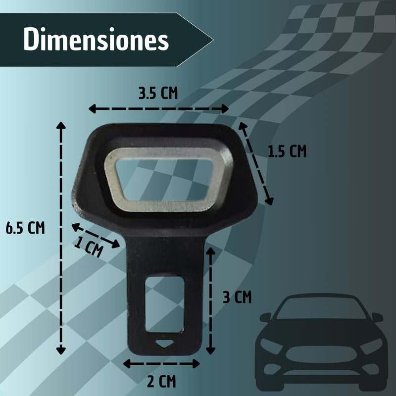 Hebilla Cinturón De Seguridad Carro