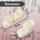 Kit Balaca Muñequeras Para Rutina De Maquillaje Y Skin Care