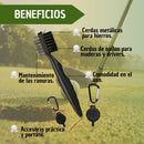 Cepillo De Palo De Golf Doble Cara Limpiador De Ranura Pro
