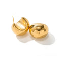 Aretes En Forma De C Gota De Agua Estilo Europeo