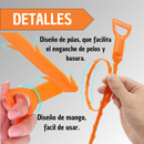 Sonda Destapa Cañería Sifones Limpiar Pelos Fácil Flexible