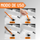 Sonda Destapa Cañería Sifones Limpiar Pelos Fácil Flexible