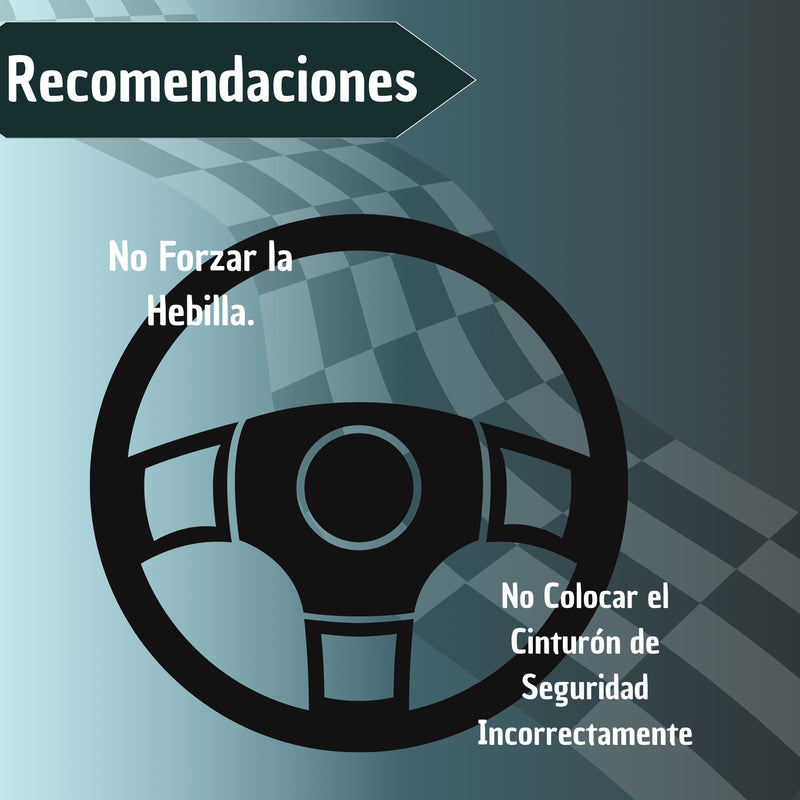Hebilla Cinturón De Seguridad Carro