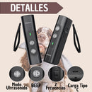 Dispositivo Antiladrido para Perros Recargable con Luz LED y Correa