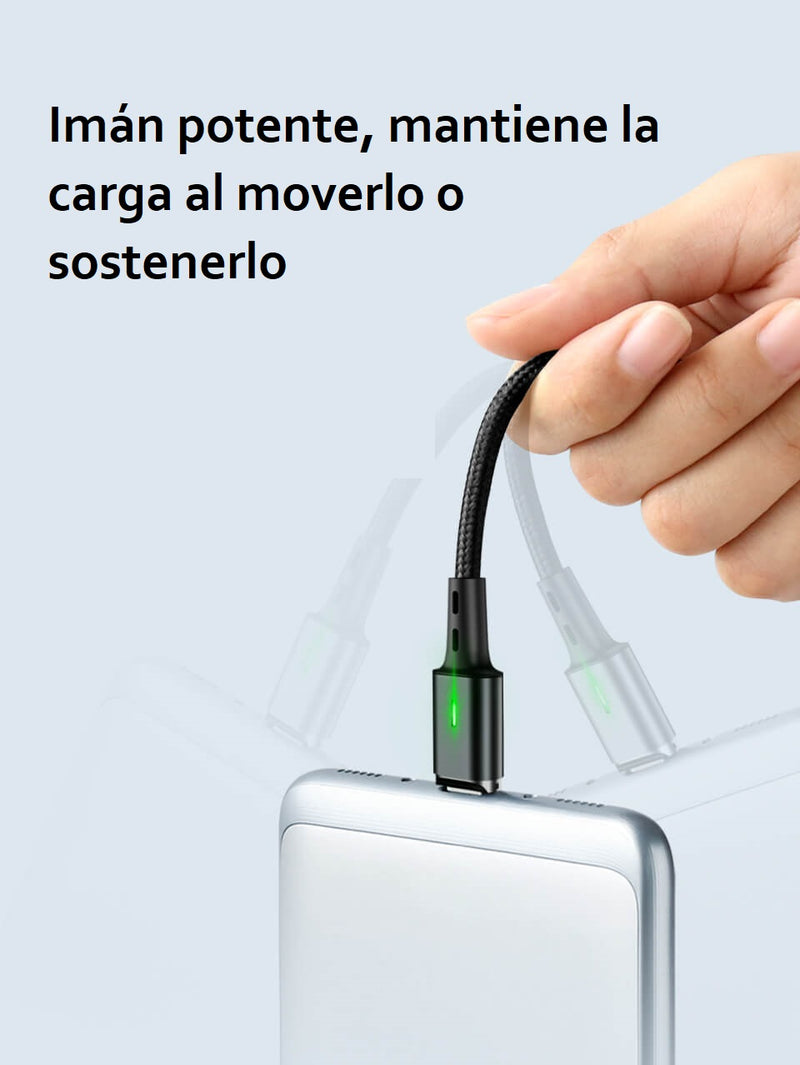 Cable Cargador Magnético Carga Rápida Imán Potente Pro  Micro USB