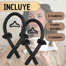 Rizador de Cabello Sin Calor Satin Heatless Curling Set 2U
