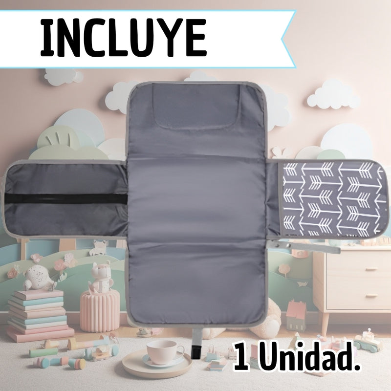 Cambiador Portatil Para Cambiador Pañales Bebe Impermeable