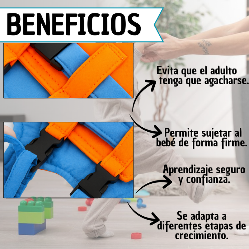 Caminador Para Bebe Cargador Tipo Arnés Aprender A Caminar