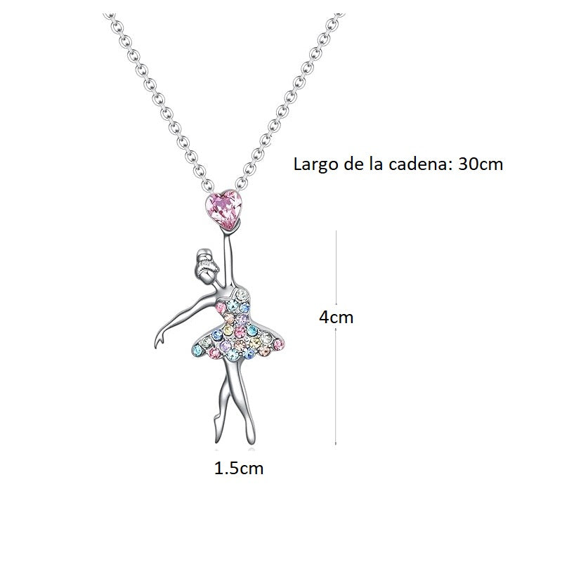 Collar Cadena De Bailarina Para Mujer Trendy