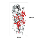 Tatuaje Temporal Unisex Dragon