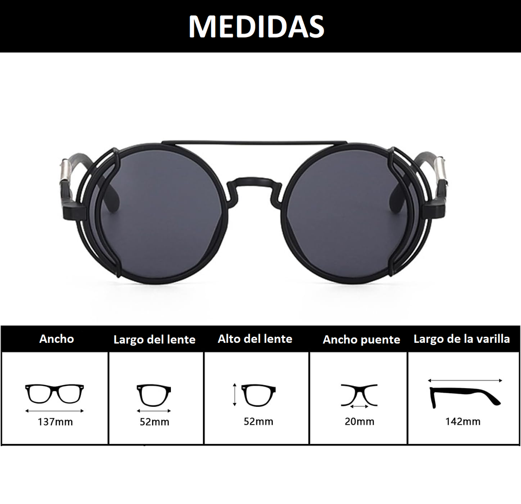 Gafas Lentes De Sol Estilo Cyberpunk Europeo Americano