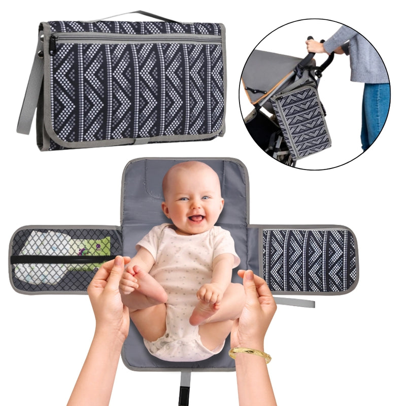 Cambiador Portatil Para Cambiador Pañales Bebe Impermeable