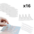 Protector De Arañazos Para Carro X16 Embellecedor Pro