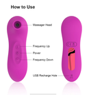 Succionador Clítoris Punto G Vibrador Consolador Recargable