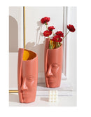 Florero Jarrón De Rostro Abstracto Creativo Nórdico