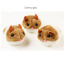 Hamster Raton Juguete Para Gato Con Movimiento