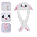 Gorro Sombrero De Conejo Orejas Móviles Niñas Niños Luces