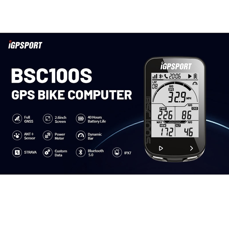 Igpssport Bsc100s Gps Inalambrico Velocimetro Digital