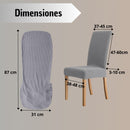 Funda Silla Comedor Forro Elastico Protector Silla Una Pieza
