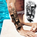 Tatuaje Temporal Forma Leon Cruz