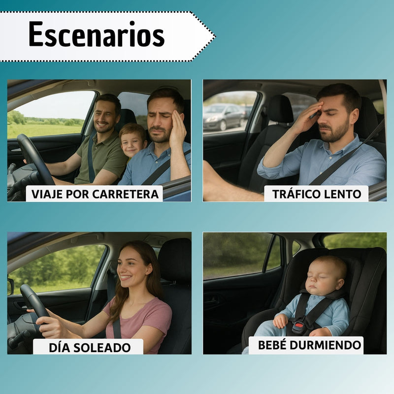 Parasol Ventana Carros Cortina Protector Solar Camioneta 1u