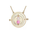 Collar Cadena Giratiempo Reloj De Arena Harry Potter
