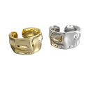 Anillo Diseño Irregular Ajustable Para Adultos