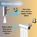 Grifo Giratorio Cocina 360 Rociador Cascada Lluvia 4 En 1