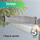 Manga Protectora Brazos Anti Cortes Nivel 5 Guante Seguridad