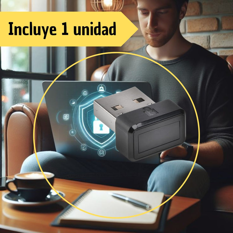 Lector De Huella Digital Windows Hello Usb Control Ingreso
