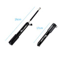 Mini Bomba Inflador Aire + Manguera Alargue + Soporte Marco