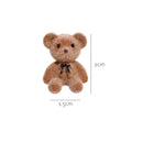 Aretes Pendientes Oso De Peluche Kawaii Niña Mujer Par