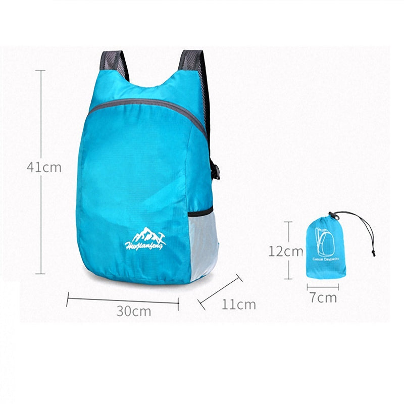 Maleta Mochila Bolsa Plegable Expandible Impermeable 20l