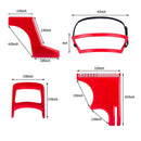 Kit Plantilla Molde Guía De Corte Cabello Y Barba