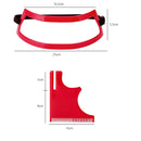 Plantilla Molde Guía Para Corte De Pelo