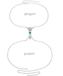 Cadena Brilante Para El Cuerpo Busto Pecho Sujetador Corazon