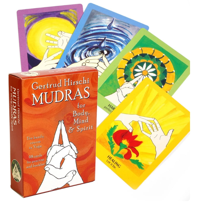 Cartas Mudras Yoga Para Cuerpo Mente Espiritu 68 Cartas