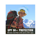 Gorro De Protección Uv Impermeable Plegable Verde Oscuro
