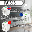 Adaptador Universal de Viaje con Protector de Voltaje
