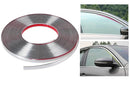 Tira De Moldura Cromada Adhesiva Para Carro 12mm