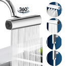Grifo Giratorio Cocina 360 Rociador Cascada Lluvia 4 En 1