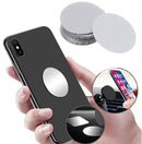 Calcomania Placa Metalica Para Soporte Imán Adhesivo 3m X2u