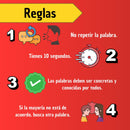 Juego De Mesa Basta Agilidad Mental Palabras Letras Español