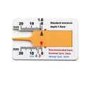 Medidor De Profundidad Para Llantas Milimetrico 0-20mm